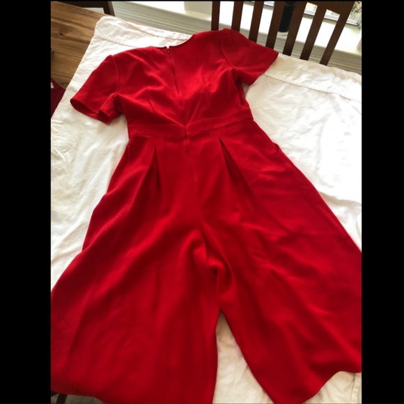 Tie front cropped jumpsuit - Picture 2 of 4